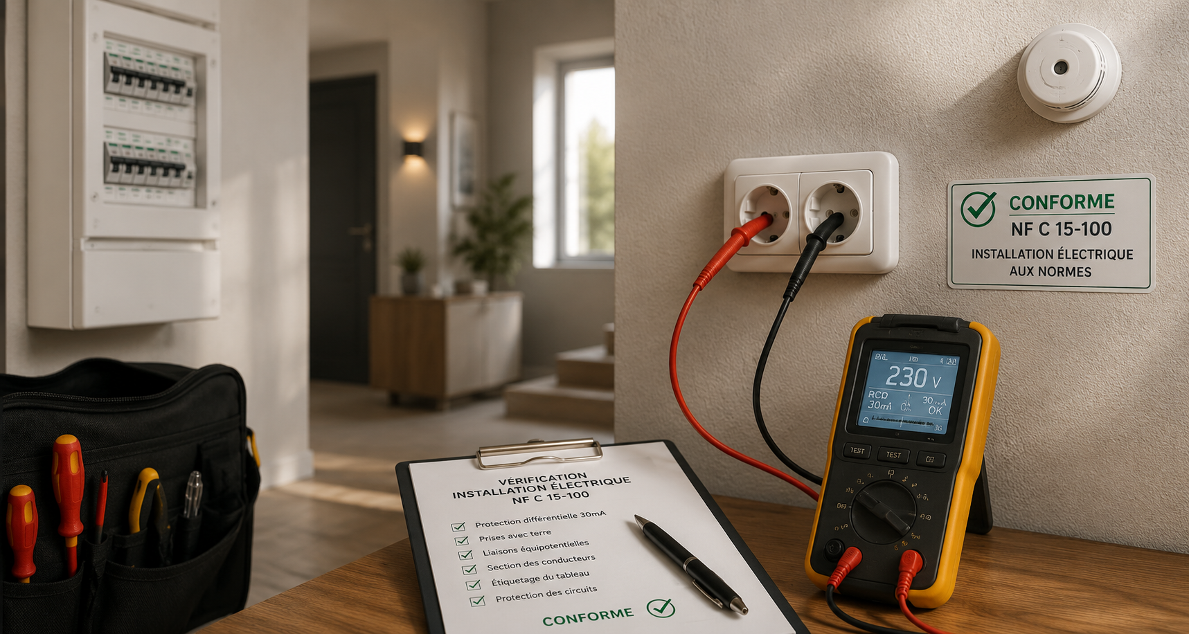 Mise aux normes électriques au Plessis-Robinson dans les Hauts-de-Seine